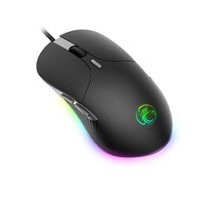 Ratón con cable iMICE X6, ratón para juegos RGB colorido de 6 botones, X6