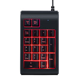 MC Saite 529 19 Keys Wired Three-color Backlight Numeric Keyboard