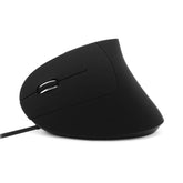 CM0093 Wired Version 2.4GHz Three-button Vertical Mouse for Left-hand, Resolution: 1000DPI / 1200DPI / 1600DPI, Cable Length:1.7m