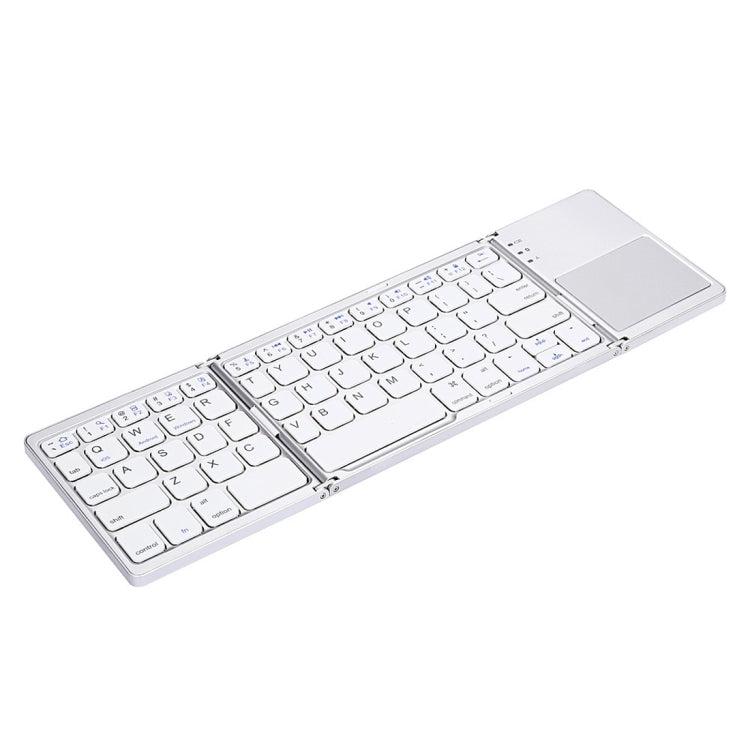 B033 Rechargeable 3-Folding 64 Keys Bluetooth Wireless Keyboard with Touchpad B033 Rechargeable 3-Folding 64 Keys Bluetooth Wireless Keyboard with Touchpad