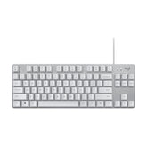 Logitech K835 Mini Mechanical Wired Keyboard, Red Shaft