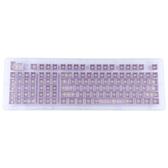 ABS Translucent Keycaps, OEM Highly Mechanical Keyboard, Universal Game Keyboard, Purple, Red, White, Yellow, Black, Orange, Pink, Grey, Blue