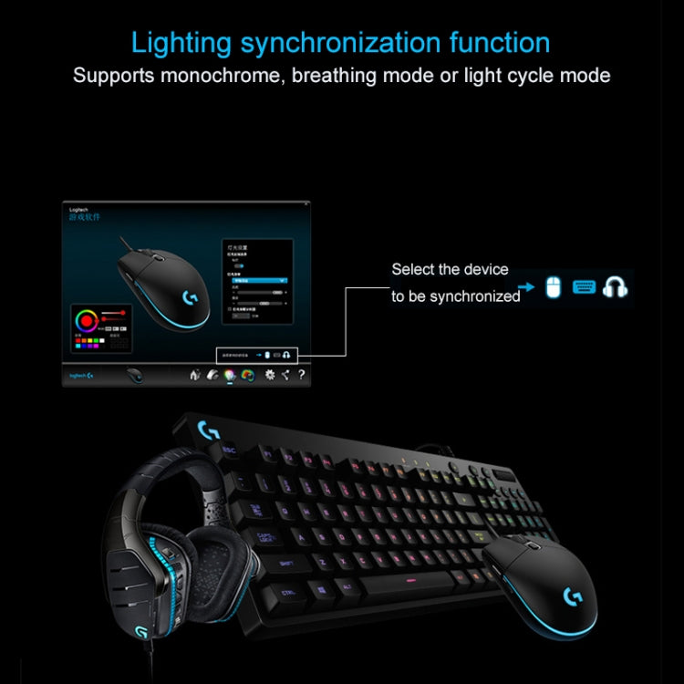 Logitech G102 6-keys RGB Glowing 6000DPI Five-speed Adjustable Wired Optical Gaming Mouse, Length: 2m, G102, G102 (White) Logitech G102 6-keys RGB Glowing 6000DPI Five-speed Adjustable Wired Optical Gaming Mouse, Length: 2m, G102, G102 (White)
