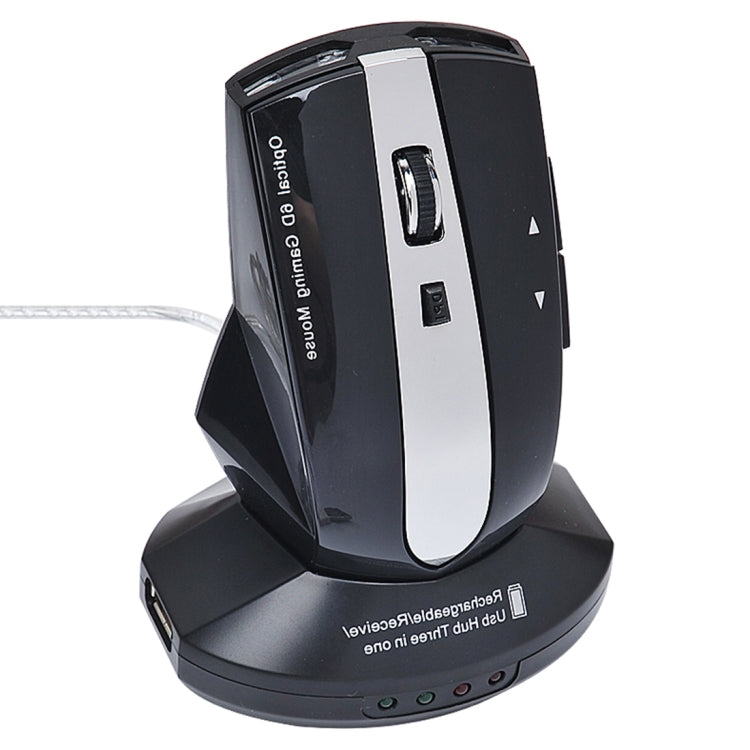 MZ-011 2.4GHz 1600DPI Wireless Rechargeable Optical Mouse with HUB Function MZ-011 2.4GHz 1600DPI Wireless Rechargeable Optical Mouse with HUB Function