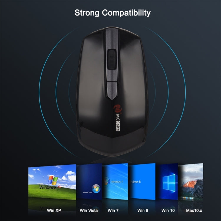 MCSaite MC-369AG USB-C / Type-C 1600DPI Three-speed Adjustable 4-button Wireless Optical Mouse MCSaite MC-369AG USB-C / Type-C 1600DPI Three-speed Adjustable 4-button Wireless Optical Mouse