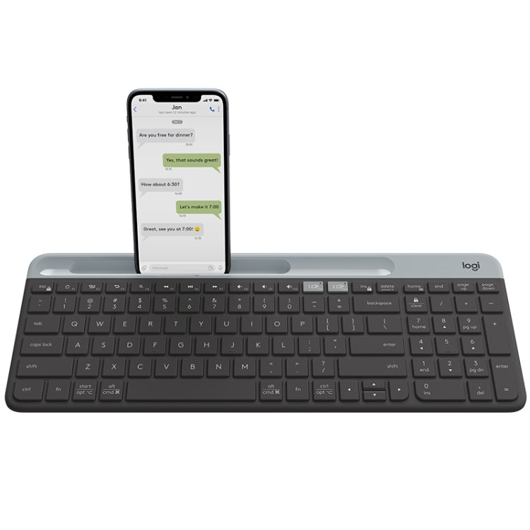 Logitech K580 Dual Modes Thin and Light Multi-device Wireless Keyboard with Phone Holder Logitech K580 Dual Modes Thin and Light Multi-device Wireless Keyboard with Phone Holder