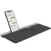 Logitech K580 Dual Modes Thin and Light Multi-device Wireless Keyboard with Phone Holder