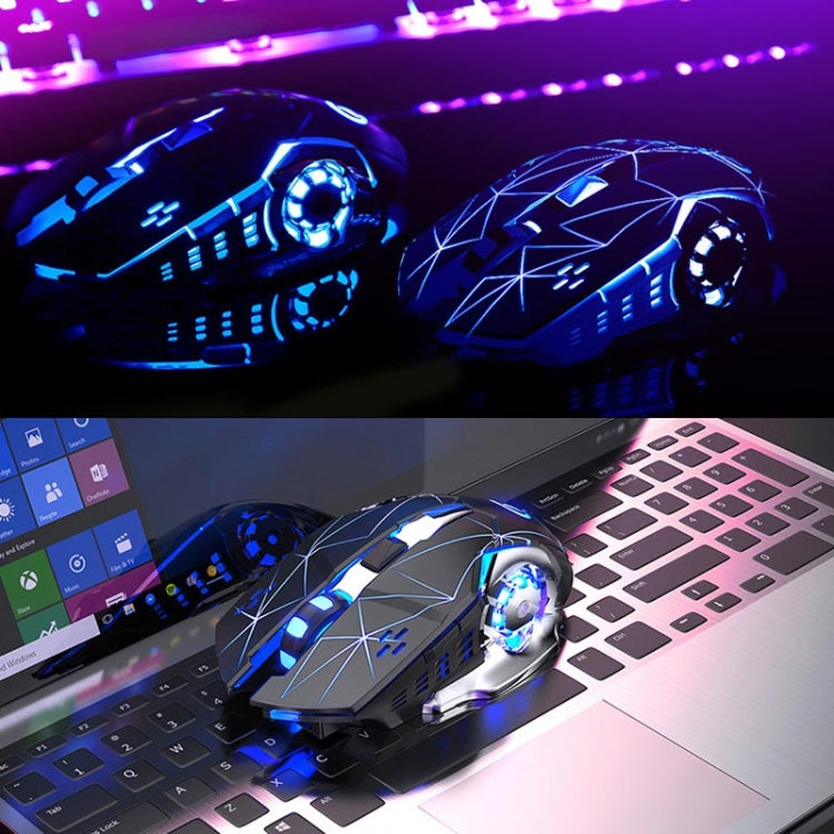 YINDIAO A4 2.4GHz 1600DPI 3-modes Adjustable Rechargeable Wireless Silent Gaming Mouse (Star Black), Star Black YINDIAO A4 2.4GHz 1600DPI 3-modes Adjustable Rechargeable Wireless Silent Gaming Mouse (Star Black), Star Black