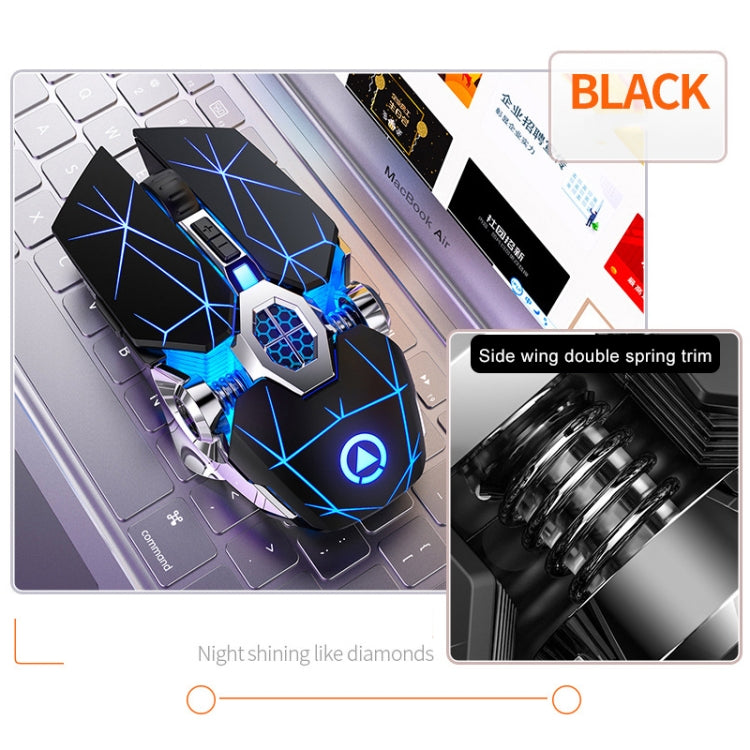 YINDIAO A7 2.4GHz 1600DPI 3-modes Adjustable 7-keys Rechargeable RGB Light Wireless Silent Gaming Mouse YINDIAO A7 2.4GHz 1600DPI 3-modes Adjustable 7-keys Rechargeable RGB Light Wireless Silent Gaming Mouse