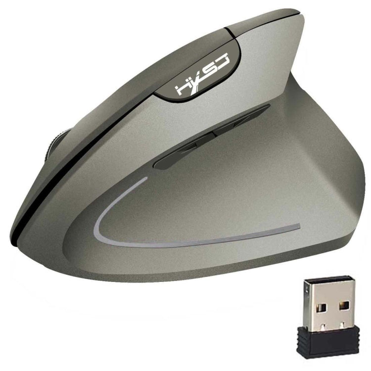 HXSJ T24 6 Buttons 2400 DPI 2.4G Wireless Vertical Ergonomic Mouse with USB Receiver, 6 Buttons T24 Black, 6 Buttons T24 Grey HXSJ T24 6 Buttons 2400 DPI 2.4G Wireless Vertical Ergonomic Mouse with USB Receiver, 6 Buttons T24 Black, 6 Buttons T24 Grey