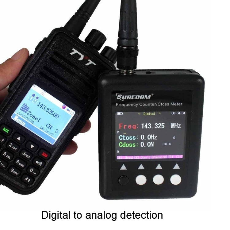 SF401 Plus Portable Handheld Frequency Counter for Walkie Talkie, Frequency: 27MHz-3000MHz SF401 Plus Portable Handheld Frequency Counter for Walkie Talkie, Frequency: 27MHz-3000MHz