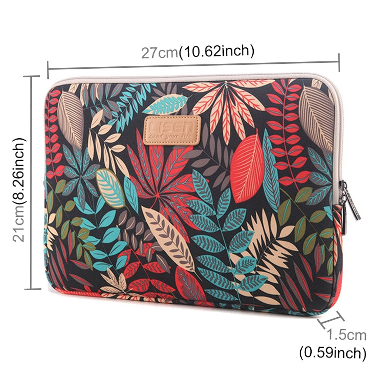 Lisen 10 inch Sleeve Case  Colorful Leaves Zipper Briefcase Carrying Bag for iPad Air 2, iPad Air, iPad 4, iPad New, Galaxy Tab A 10.1, Lenovo Yoga 10.1 inch, Microsoft Surface Pro 10.6,  10 inch and Below Laptops / Tablets, 10 inch Lisen 10 inch Sleeve Case  Colorful Leaves Zipper Briefcase Carrying Bag for iPad Air 2, iPad Air, iPad 4, iPad New, Galaxy Tab A 10.1, Lenovo Yoga 10.1 inch, Microsoft Surface Pro 10.6,  10 inch and Below Laptops / Tablets, 10 inch