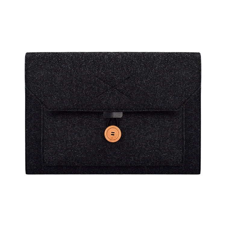 ND06 Multi-purpose Felt Button Laptop Inner Bag for 13.3 inch Laptop, 13.3 inch ND06 Multi-purpose Felt Button Laptop Inner Bag for 13.3 inch Laptop, 13.3 inch
