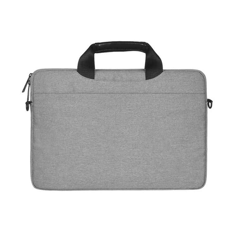 14.1 inch Breathable Wear-resistant Fashion Business Shoulder Handheld Zipper Laptop Bag with Shoulder Strap, 14.1 inch 14.1 inch Breathable Wear-resistant Fashion Business Shoulder Handheld Zipper Laptop Bag with Shoulder Strap, 14.1 inch
