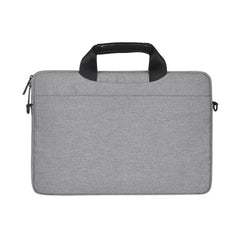 14.1 inch Breathable Wear-resistant Fashion Business Shoulder Handheld Zipper Laptop Bag with Shoulder Strap, 14.1 inch