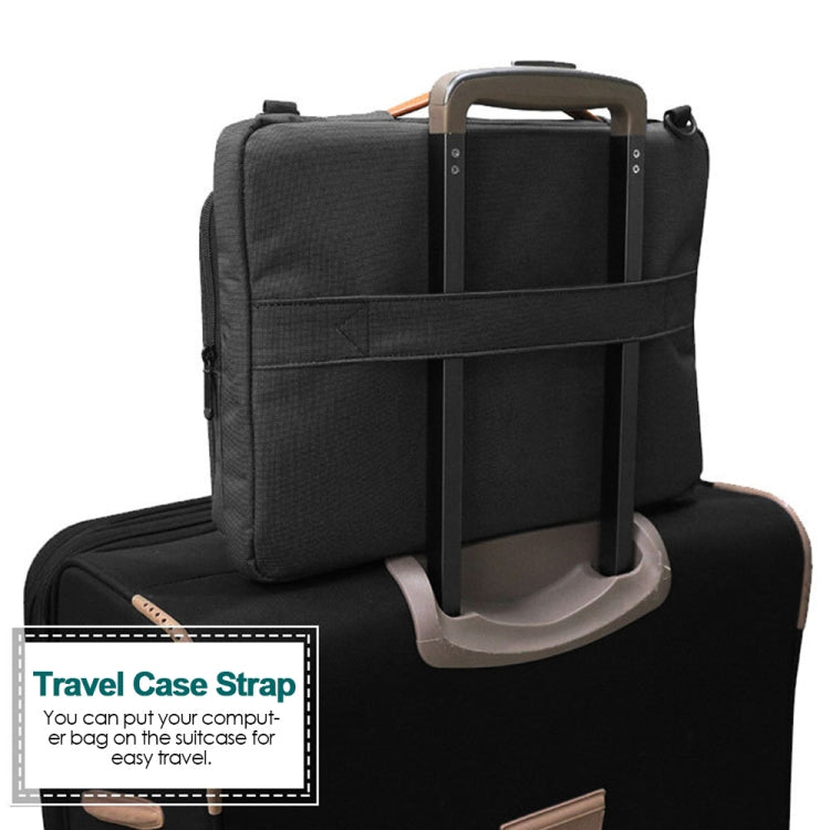 Nylon Waterproof Laptop Handbag Bag for 13-14 inch Laptops with Trunk Trolley Strap, 13-14 inch Nylon Waterproof Laptop Handbag Bag for 13-14 inch Laptops with Trunk Trolley Strap, 13-14 inch