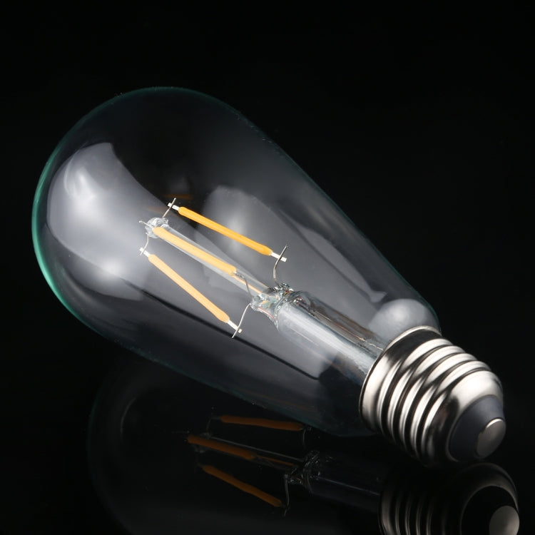 ST64 E27 4W 4 LEDs 600 LM 3000K Retro Dimming LED Filament Light Bulb Energy Saving Light, AC 220V ST64 E27 4W 4 LEDs 600 LM 3000K Retro Dimming LED Filament Light Bulb Energy Saving Light, AC 220V