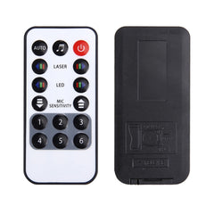 Fantastic and Romantic Star Light Lamp Family Decoration Light KTV Disco Pub Party Atmosphere Light with Holder & Sound Activated & Automatic Play & Manual Remote Control Function