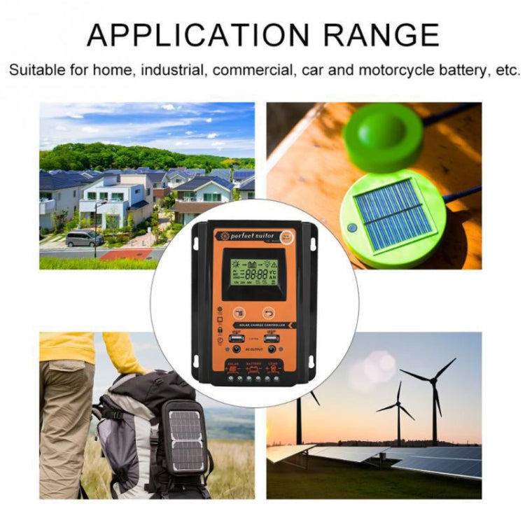 50A 12 / 24V Portable Solar Charging Controller 50A 12 / 24V Portable Solar Charging Controller