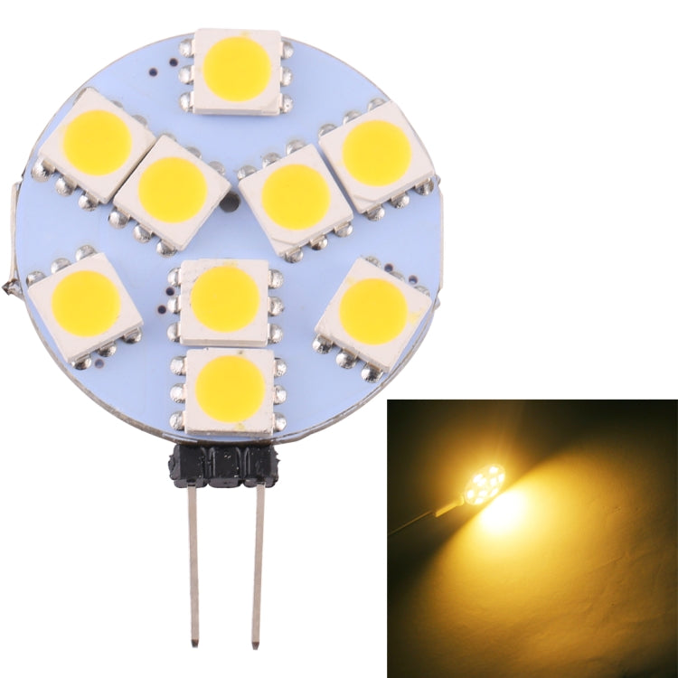 G9 9 LEDs SMD 5050 108LM 2800-3200K Stepless Dimming Energy Saving Light Pin Base Lamp Bulb, DC 12V G9 9 LEDs SMD 5050 108LM 2800-3200K Stepless Dimming Energy Saving Light Pin Base Lamp Bulb, DC 12V