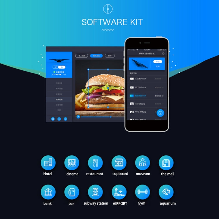 WiFi App Control, Display Resolution: 512 x 512 Pixels, 512 x 512 Pixels with Shell WiFi App Control, Display Resolution: 512 x 512 Pixels, 512 x 512 Pixels with Shell