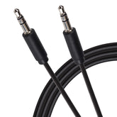 Maplin 3.5mm Aux Stereo 3-Pole Jack Plug to 3.5mm 3-Pole Jack Plug Cable - Black, 2m