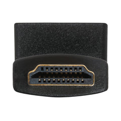 Maplin 90 Degree Fixed Angle HDMI Male to HDMI Female Adapter - Black