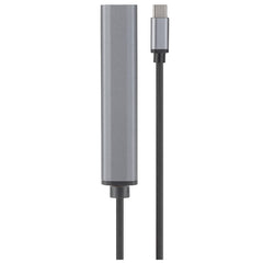 Nikkai USB-C Multiport Hub to 4x USB-C with 13cm Cable