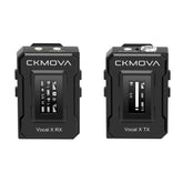 Maplin CKMOVA VOCAL X V1 Ultra Compact 2.4GHZ Dual Channel Wireless Microphone System with 1x Transmitter & 1x Receiver