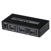 Maplin HDMI Splitter 1 Port In 2 Ports Out 4K Ultra HD @60Hz 18Gbps