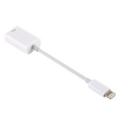 Adaptador de cámara NK102 de 8 pines macho a puerto USB hembra único, compatible con sistemas iOS 13.0 y superiores