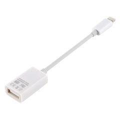 Adaptador de cámara NK102 de 8 pines macho a puerto USB hembra único, compatible con sistemas iOS 13.0 y superiores