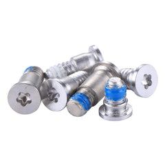 6 in 1 for Macbook Pro 13.3 inch A1708 Computer Case Bottom Cover Screws (4 Long + 2 Short), A1708 Cover Silver