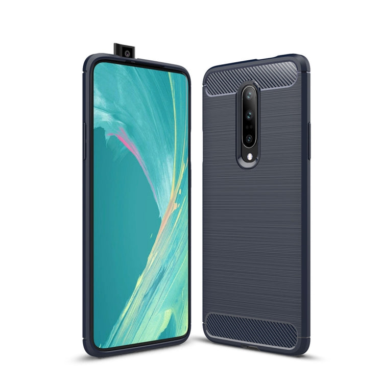 Brushed Texture Carbon Fiber Shockproof TPU Case for OnePlus 7, For OnePlus 7 Brushed Texture Carbon Fiber Shockproof TPU Case for OnePlus 7, For OnePlus 7