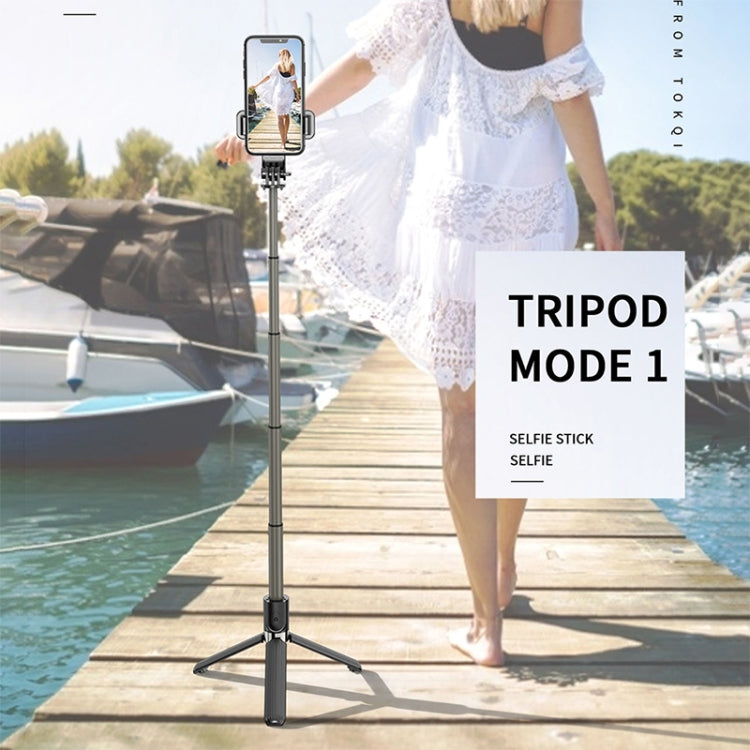 Palo selfie con trípode plegable de aleación de aluminio L03 con Bluetooth, L03 blanco, L03 negro Palo selfie con trípode plegable de aleación de aluminio L03 con Bluetooth, L03 blanco, L03 negro