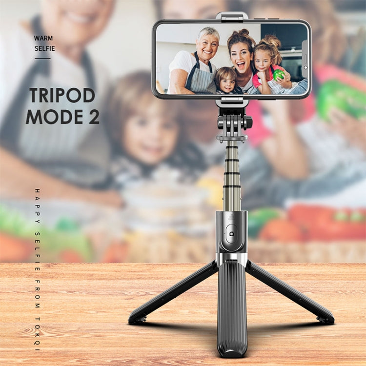 Palo selfie con trípode plegable de aleación de aluminio L03 con Bluetooth, L03 blanco, L03 negro Palo selfie con trípode plegable de aleación de aluminio L03 con Bluetooth, L03 blanco, L03 negro