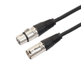 3m 3-Pin XLR Male to XLR Female Microphone Cable, Length: 3m