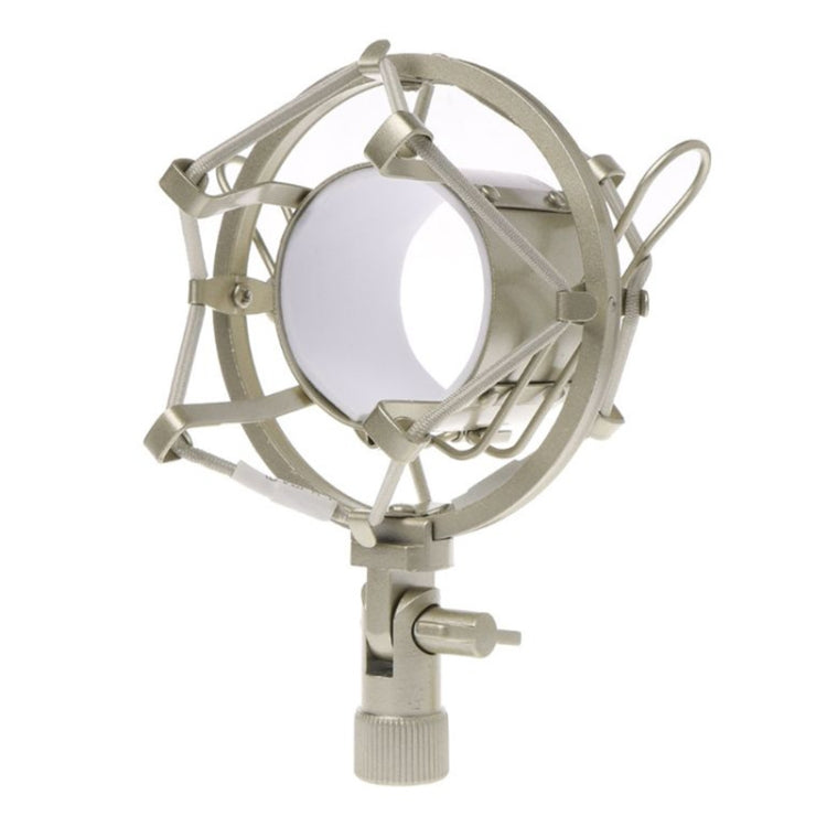 Soporte de montaje a prueba de golpes de metal para micrófono de condensador de 50 mm, 50 mm Soporte de montaje a prueba de golpes de metal para micrófono de condensador de 50 mm, 50 mm