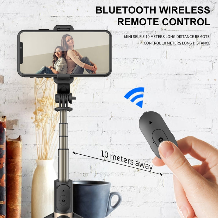 Trípode y palo para selfies con control remoto por Bluetooth Q03, Q03 (negro), Q03 (blanco) Trípode y palo para selfies con control remoto por Bluetooth Q03, Q03 (negro), Q03 (blanco)