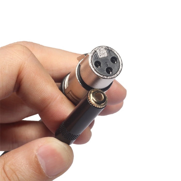 Cable de audio TC227K18-03 de 3,5 mm hembra a XLR hembra, longitud: 0,3 m, 3,5 mm hembra a XLR hembra Cable de audio TC227K18-03 de 3,5 mm hembra a XLR hembra, longitud: 0,3 m, 3,5 mm hembra a XLR hembra