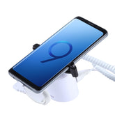 Cylindrical Display Stand Security System Burglar Alarm / Anti-theft Alarm Display Holder with Infrared Remote Control for Mobile Phones with Type-C / USB-C Port