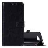 For Huawei  Y5 (2017) Crazy Horse Texture Horizontal Flip Leather Case with Holder & Card Slots & Wallet & Photo Frame