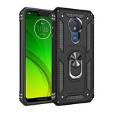 Armor Shockproof TPU + PC Protective Case for Motorola Moto G7 Power, with 360 Degree Rotation Holder