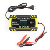 FOXSUR 12V-24V Car Motorcycle Truck Repair Battery Charger AGM Charger, EU Plug, EU Plug, UK Plug, US Plug