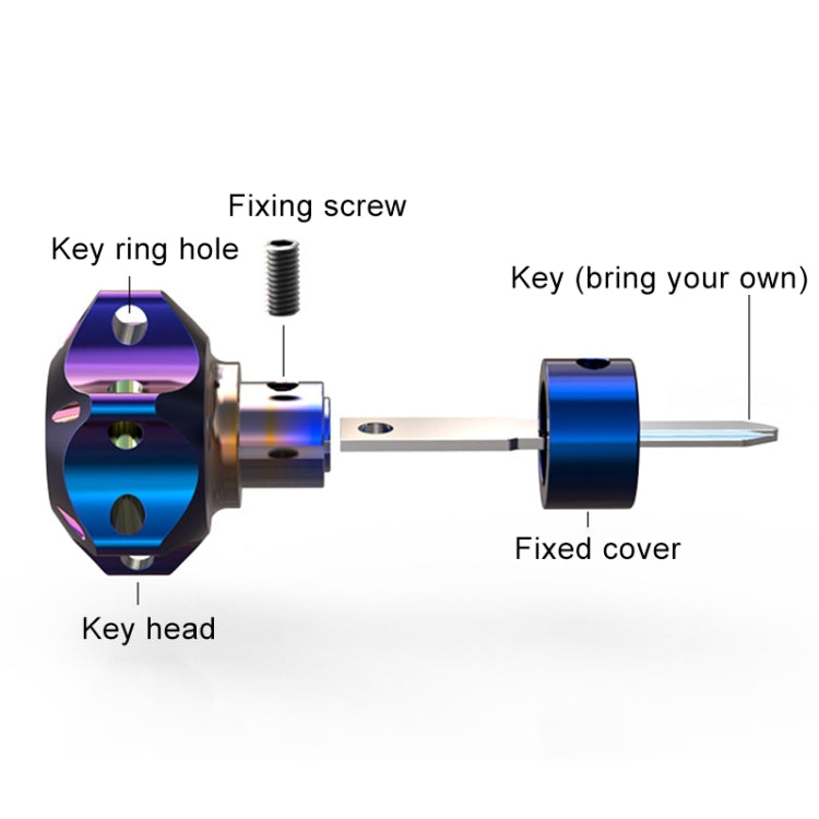 Motorcycle Modified Key Shell Key Handle without Key Embryo for KTM 125 / Xciting 400 / Calf UM+ Motorcycle Modified Key Shell Key Handle without Key Embryo for KTM 125 / Xciting 400 / Calf UM+