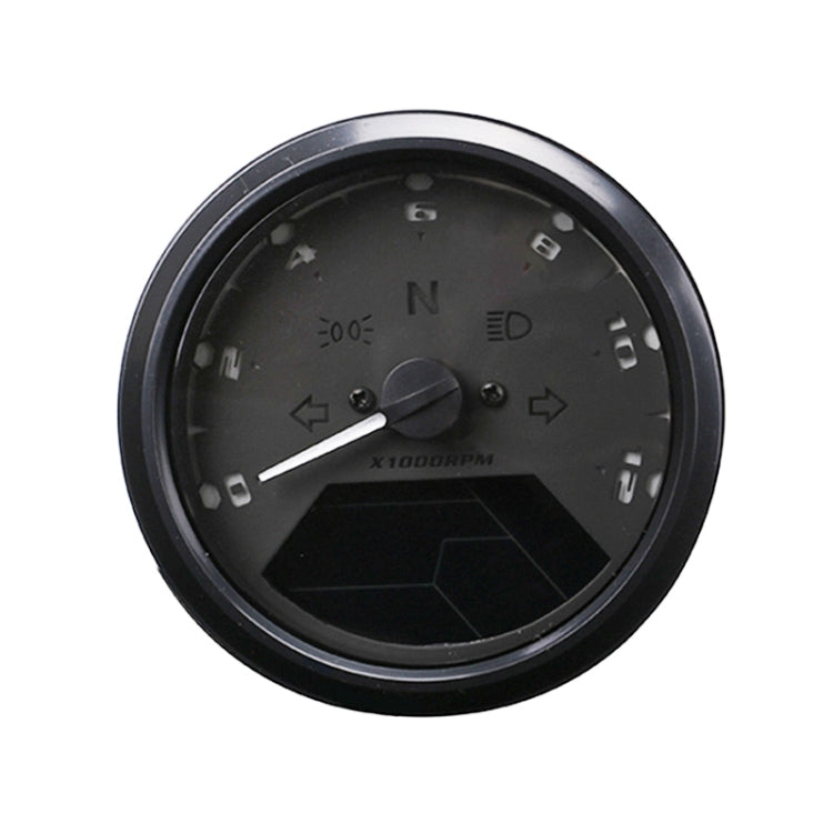 Universal Motorcycle Retro Modified Instrument Odometer LCD Instrument Assembly Universal Motorcycle Retro Modified Instrument Odometer LCD Instrument Assembly