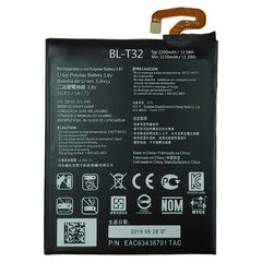 BL-T32 Li-ion Polymer Battery for LG G6 G600L G600S H870 H871 H872 H873 LS993 US997 VS988, For LG G6