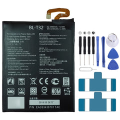 BL-T32 Li-ion Polymer Battery for LG G6 G600L G600S H870 H871 H872 H873 LS993 US997 VS988, For LG G6