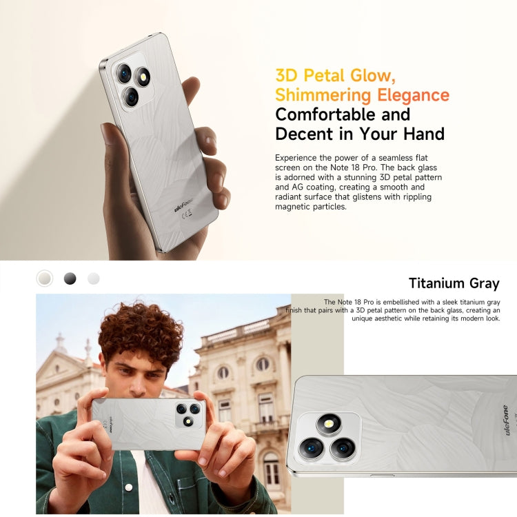 Ulefone Note 18 Pro, 6GB+256GB, Face ID y huella dactilar lateral, 6.78 pulgadas Android 14 MediaTek Helio G91 MTK6769 Octa Core, Red: 4G, Dual SIM, OTG, NFC Ulefone Note 18 Pro, 6GB+256GB, Face ID y huella dactilar lateral, 6.78 pulgadas Android 14 MediaTek Helio G91 MTK6769 Octa Core, Red: 4G, Dual SIM, OTG, NFC
