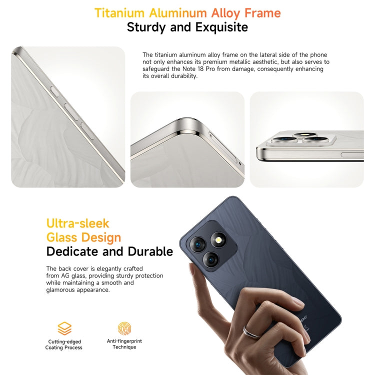 Ulefone Note 18 Pro, 6GB+256GB, Face ID y huella dactilar lateral, 6.78 pulgadas Android 14 MediaTek Helio G91 MTK6769 Octa Core, Red: 4G, Dual SIM, OTG, NFC Ulefone Note 18 Pro, 6GB+256GB, Face ID y huella dactilar lateral, 6.78 pulgadas Android 14 MediaTek Helio G91 MTK6769 Octa Core, Red: 4G, Dual SIM, OTG, NFC